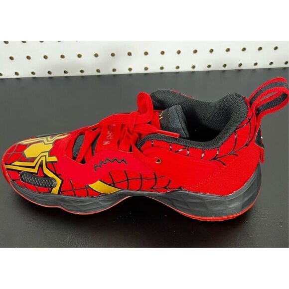 Adidas Donovan Mitchell Spiderman GS Unreleased Youth Sz 6.5 - Picture 4 of 12